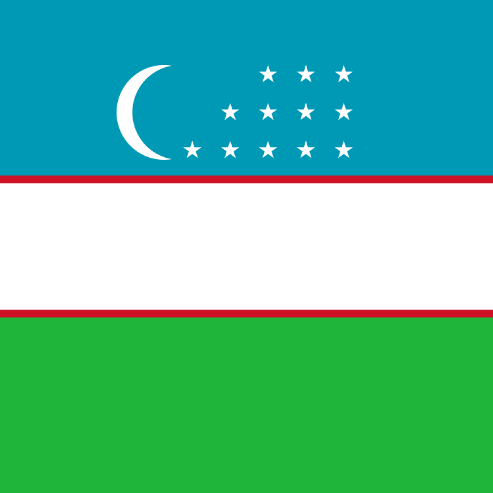 Uzbekistan flag